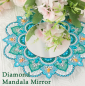 Preview: Diamond Painting Mandala Spiegel